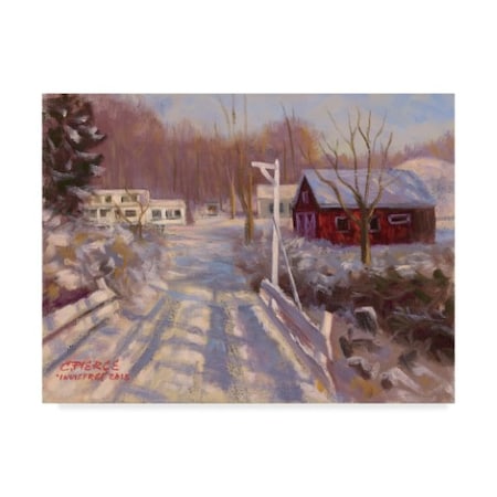 Trademark Fine Art Coming Into Winter by Christopher Pierce, 14x19-Inch Fine Art, Multicolor